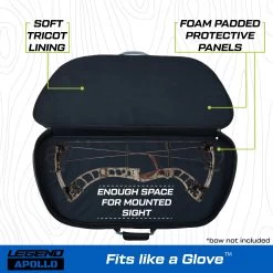 LEGEND ARCHERY APOLLO COMPOUND BOW CASE -Archery Series Store Apollo 40 blue5