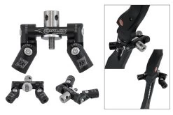 AVALON TEC X DUO – ADJUSTABLE V-BAR MOUNT 5/16 BLACK